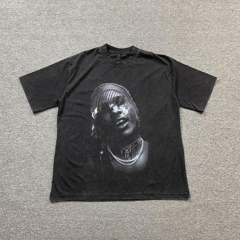 Black And White Juice Wrld Shirt